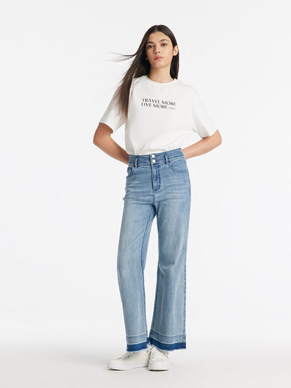 FORTRESS022 Micro-Flared Loose Women Jeans – GOELIA - Image 2