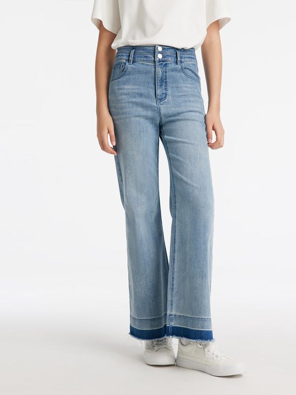 FORTRESS022 Micro-Flared Loose Women Jeans – GOELIA
