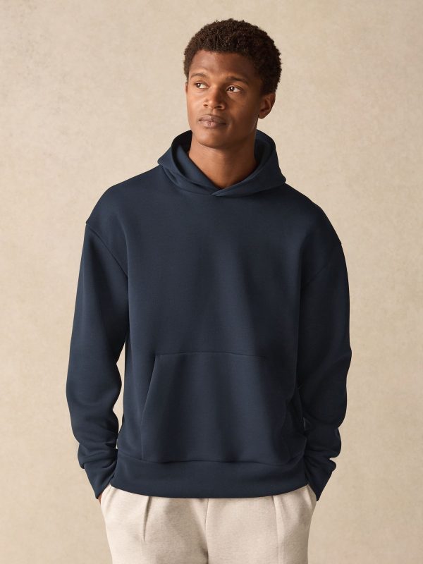 FORTRESS034 Blue/Navy Scuba Soft Touch Hoodie