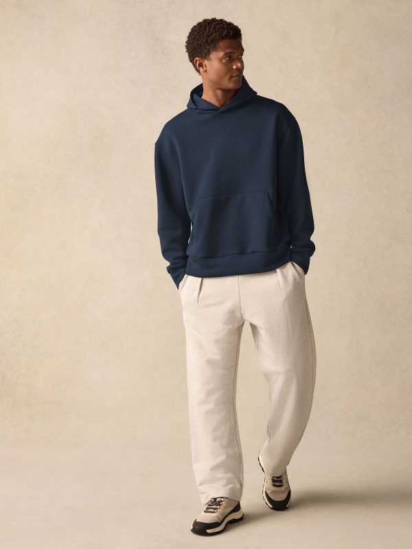 FORTRESS034 Blue/Navy Scuba Soft Touch Hoodie - Image 3