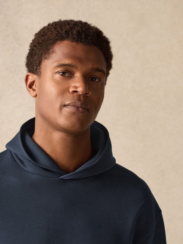 FORTRESS034 Blue/Navy Scuba Soft Touch Hoodie - Image 4
