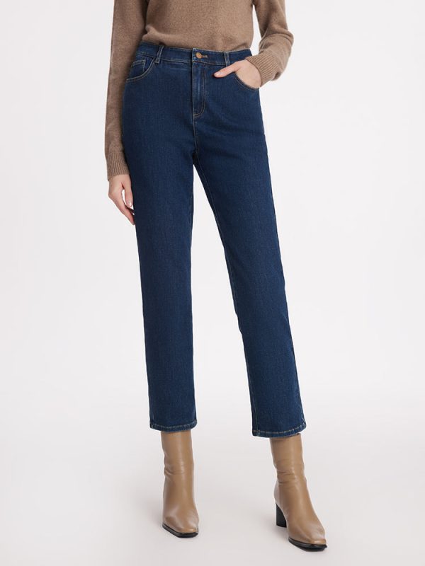 FORTRESS027 Cotton Ankle Length Women Tapered Jeans – GOELIA
